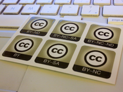 Creative Commons Moo Sticker Book